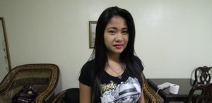 18 year old girl Kim Kennedy takes a cumshot in mouth during BDSM sex